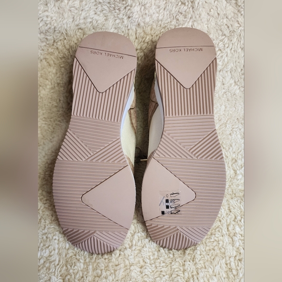 Michael Kors Pink Monogram Sneakers - Picture 5 of 6